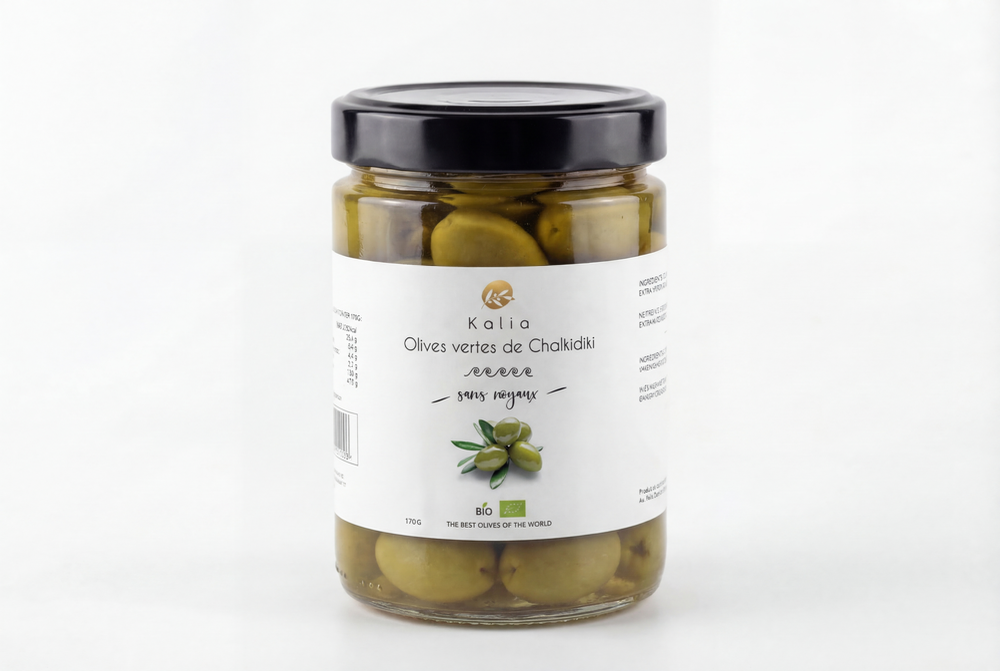 Kalia Olives Chalkidiki sans noyaux 170g